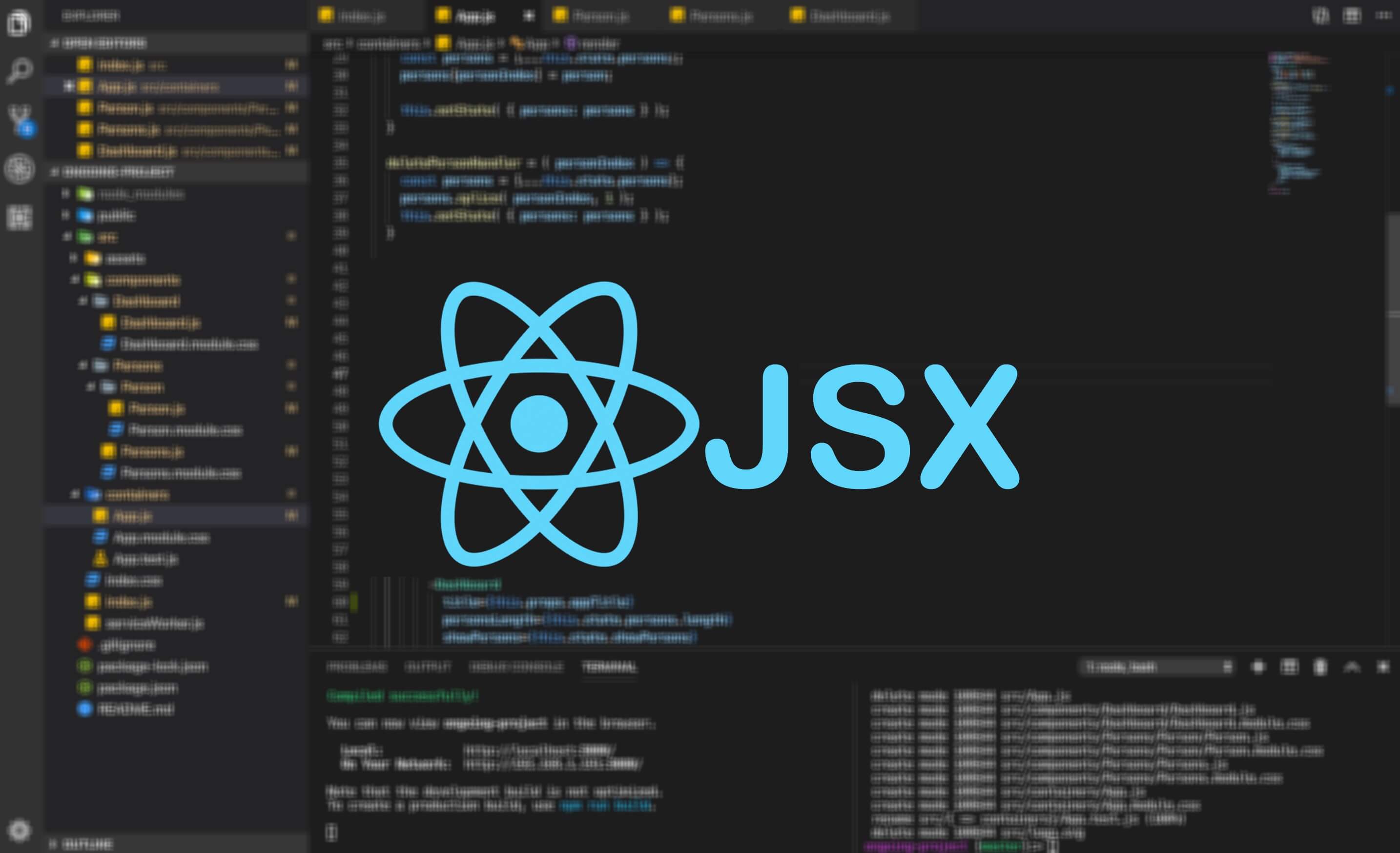 react